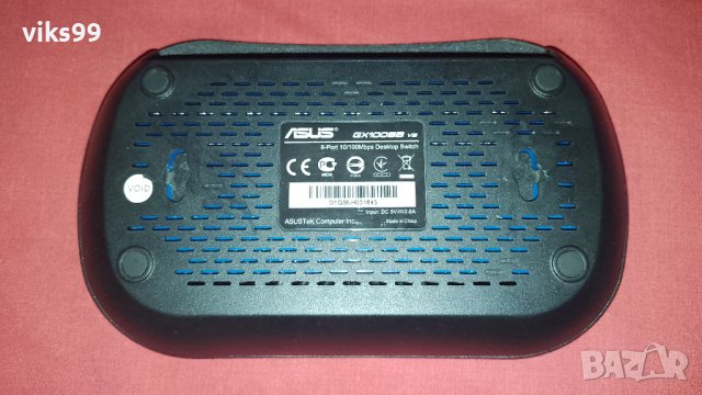 Asus GX1008B v5 Ethernet Switch с 8 порта, снимка 4 - Суичове - 42445962