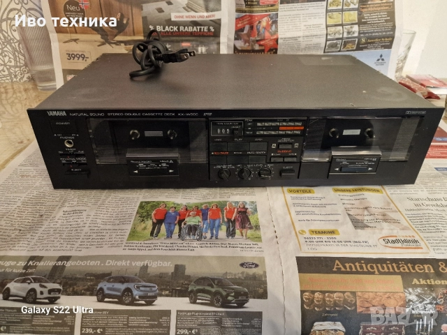 kaseten deck YAMAXA KX W 500, снимка 3 - Декове - 52511273
