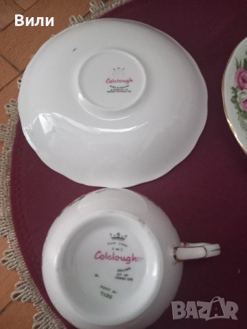Английски чаши за чай/кафе  от костен порцелан , снимка 4 - Чаши - 41760724
