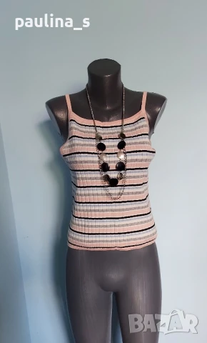 Пет различни броя / Еластичен топ тип потник , снимка 17 - Корсети, бюстиета, топове - 51156155