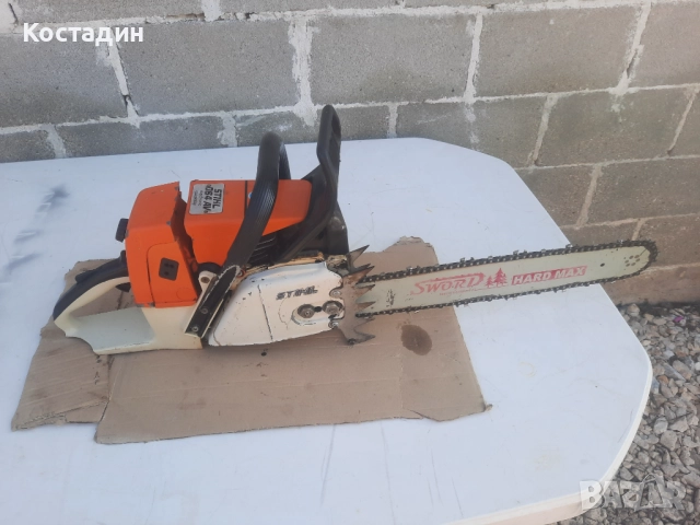 Резачка верижен трион STIHL 064 AV , снимка 5 - Моторни триони/резачки - 52844249