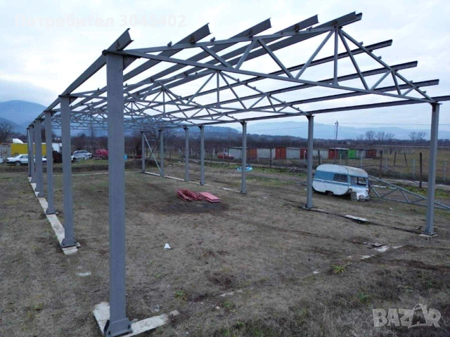 420 кв хале с 8 дка земя, снимка 7 - Земеделска земя - 53386882