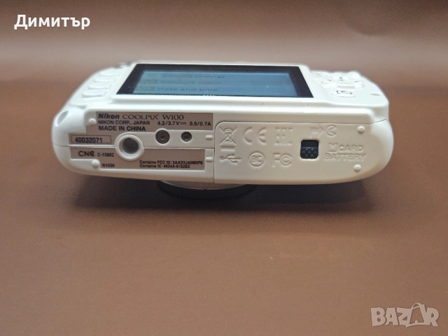 Nikon Coolpix w100 waterproof дигитална фото камера с батерия водоустойчива, снимка 13 - Камери - 52047273