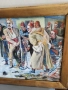 Залавянето на Васил Левски маслена картина , снимка 4