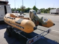 Продавам Лодка RIB-bat 4,50м с конзола, волан с червяк, жила, с д-л Suzuki 25HP, вн. от И-я , снимка 4