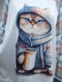3XL+ Нова блуза - коте ескимос , снимка 2