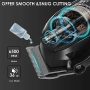 Нова Безжична машинка Kemei 6500RPM за коса и брада с пълен комплект мъж, снимка 4