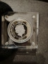 Сребърна монета с частично позлатяване 24 каратово златно покритие 1oz Proof 31.1грама 2021г , снимка 3