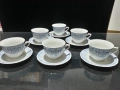 Стар български порцелан Изида чаши за чай , снимка 4