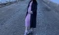 Дълга розова рокля , снимка 3