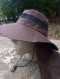 Рибарска шапка с периферия и протектор Кафява, снимка 1