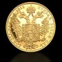 1 дукат златна монета идеална за подарък 1 ducat Франц Йосиф, снимка 1