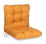 Възглавница за стол с облегалка, 100x50 см, Оранжева