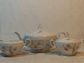 Бароков порцеланов чайник захарница и латиера Чехословакия , снимка 2