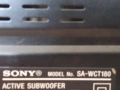 Работеща електроника от безжичен активен суб SONY SA-WCT180, снимка 2