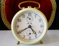 Немски механичен часовник,будилник Mauthe. , снимка 3