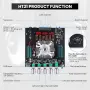 ZK-HT21 Bluetooth 2.1 канален аудио усилвател 160W×2+220W, снимка 2