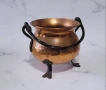 Медно канче с ковано желязо, снимка 1