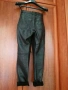 Дамски панталон от естествена кожа с подплата, снимка 6