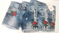 Къси памучни дънки NK, снимка 1 - Детски къси панталони - 39836544