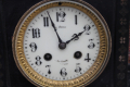 Френски настолен мраморен часовник, снимка 5