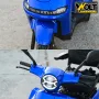 Електрическа триколка с въртяща седалка, подлакътници Volt Electric FM1 LED LUX 1500W, 20Ah, BLUE, снимка 9