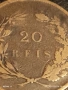 Стара монета 20 реис 1891г. Португалия Карлос първи за КОЛЕКЦИЯ 53119, снимка 2
