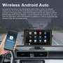 Монитор 7" Преносима мултимедия за автомобил, безжичен CarPlay, Android Auto, за кола, снимка 6