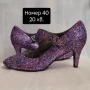 Разнообразие от празнични дамски обувки на ток номер 40, снимка 10
