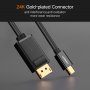 НОВ КАБЕЛ Thunderbolt Mini Displayport към DisplayPort Кабелен адаптер Mini DP към DP конвер, снимка 2