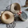Керамични шапки и чанти за декорация , снимка 2