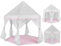 ПРОМОЦИЯ! Детска палатка Дворец - сиво/розова, снимка 1 - Други - 40895785
