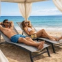 Шезлонг с регулируема облегалка - стил и гарантиран комфорт, снимка 8