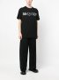 ALEXANDER McQUEEN Black Metallic Silver Logo Print Oversized Мъжка Тениска size L и XL, снимка 4