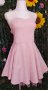 официална шаферска рокля в бледо розово, снимка 1 - Рокли - 41981062