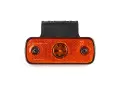 Висящ LED габарит 1 LED 12-24V жълт с висяща стойка, снимка 1