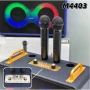 M4403 Преносим Караоке Високоговорител с Bluetooth, 2 Микрофона и RGB Осветление, снимка 3