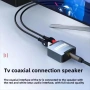 Цифрово-аналогов преобразувател DAC Optical Toslink / SPDIF към RCA, снимка 6