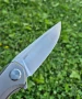 Сгъваем нож SHIROGOROV модел 2025г,стомана М390,титаниева дръжка,SH203, снимка 8