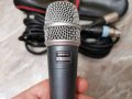 Жичен микрофон Shure Beta 57A + кабел и кожена чантичка