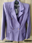 НАМАЛЕН - Trendyol нов елегантен лилав блейзър , снимка 6