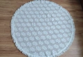 Памучна покривка ажур за кръгла маса 134 см диаметър, снимка 1