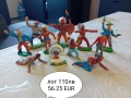 Лотове стари фигури войници рицари каубои индианци моряци пирати , снимка 1