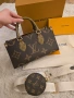 Налична чанта Louis Vuitton OnTheGo, снимка 1