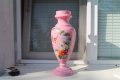 Стара ваза стъкло Бохемия , снимка 1 - Антикварни и старинни предмети - 41726860