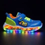 Детски светещи маратонки с LED подметка 25/30, снимка 1
