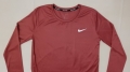 Nike DRI-FIT Miler Top оригинална блуза S Найк спорт фланелка фитнес, снимка 2