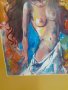 Маслена картина,масло на картон,живопис, снимка 3
