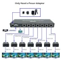 PW-HTS0107IR(POC) HDMI сплитер-удължител 1X7 порта през Cat5e/Cat6, снимка 4