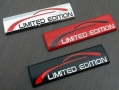 Нови емблеми за кола ”Limited Edition” - 90 мм. /25 мм. , снимка 3